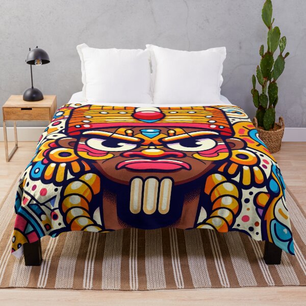 Item preview, Carnaval African Mask 03 (inspired by Igbo Ikenga figures, Nigeria) designed and sold by MyEbonyYou.