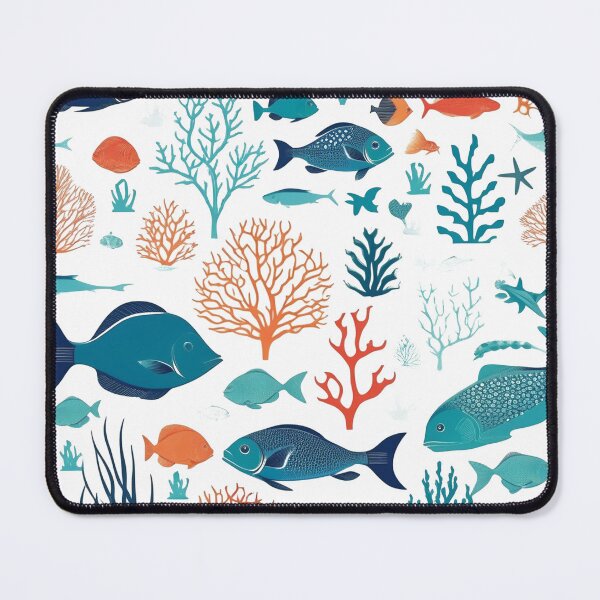 Item preview, Colorful Marine Biology Beautiful Minimalist Texture Pattern designed and sold by Uday24.