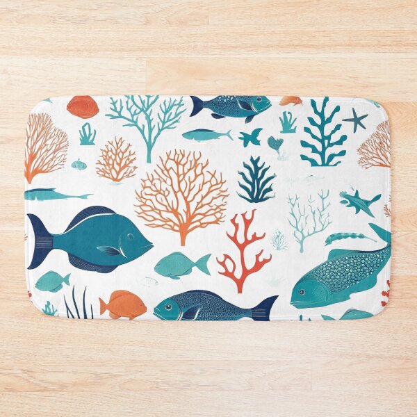 Item preview, Colorful Marine Biology Beautiful Minimalist Texture Pattern designed and sold by Uday24.