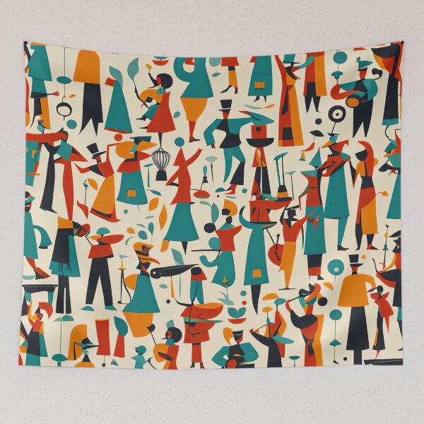 Item preview, Retro festivity designed and sold by Joanne Walsh.