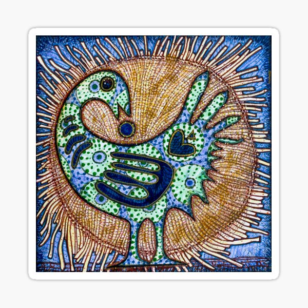 Sankofa Bird: Move Forward With Your Vision Sticker