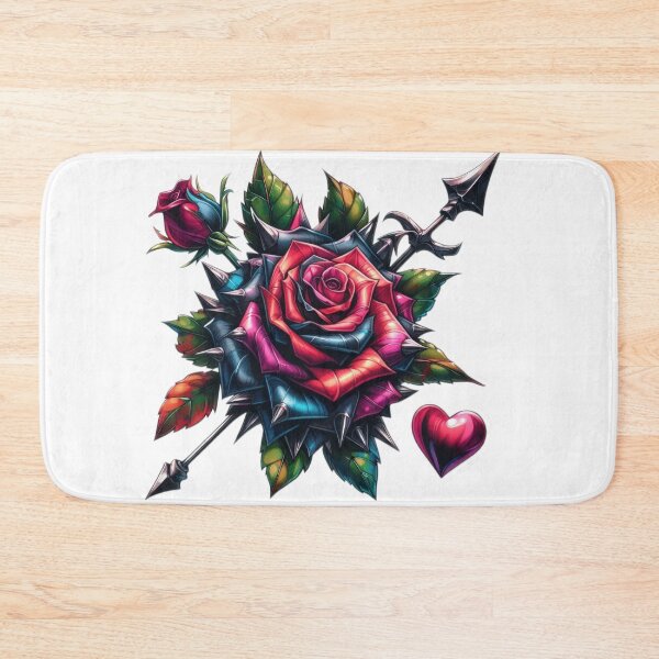 Item preview, Gothic Roses valentines day goth Sticker designed and sold by Expressions-Sel.