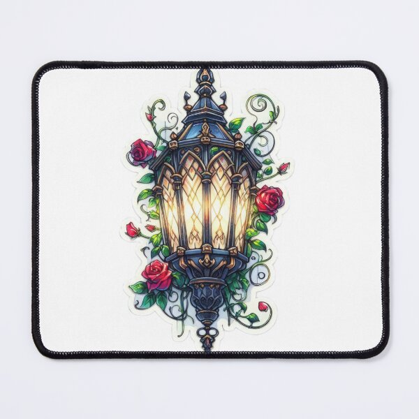 Item preview, Gothic lantern goth valentines day Sticker designed and sold by Expressions-Sel.