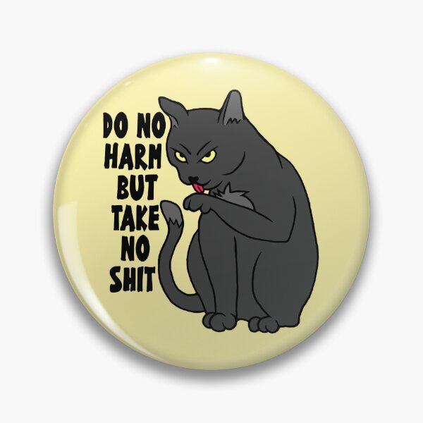 Item preview, Black Cat in Do No Harm designed and sold by GuigShop.