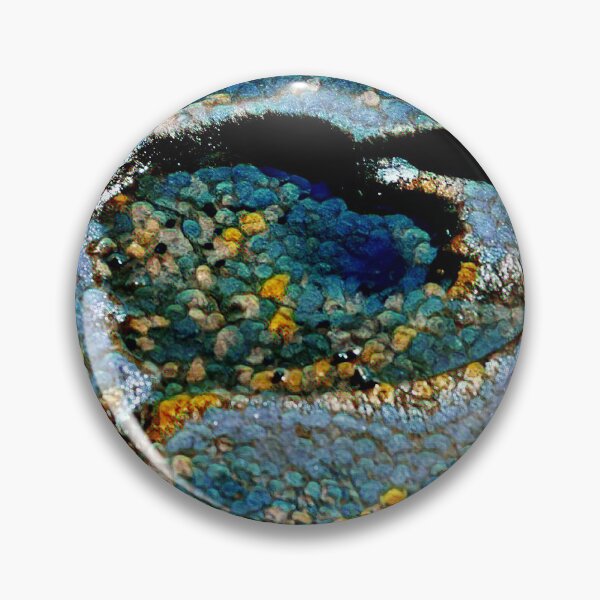 Item preview, Lost Love Bubble Sea Heart Drowning in Agates designed and sold by Lisza Anne McKee.