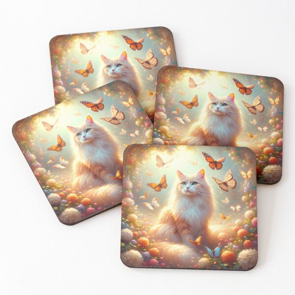Item preview, Whispers of Serenity: The Enchanted Cat designed and sold by DeenaDee.
