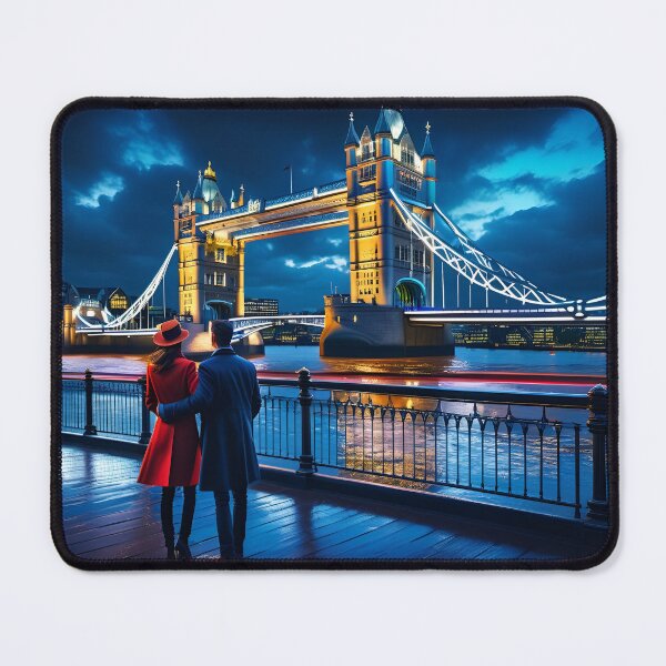 Item preview, Lovers at Tower Bridge designed and sold by Andremus.