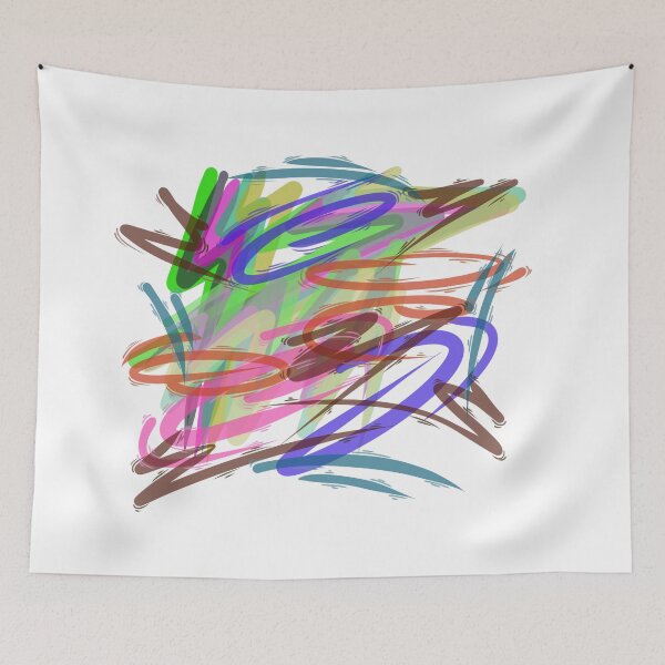 Item preview, Abstract chaos pastel lines designed and sold by Balpa.