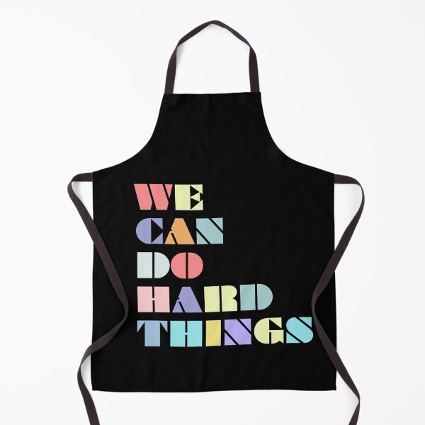 Item preview, "We Can Do Hard Things" - Inspiring Multi-Color Pastel Art designed and sold by MUJU-pixel.