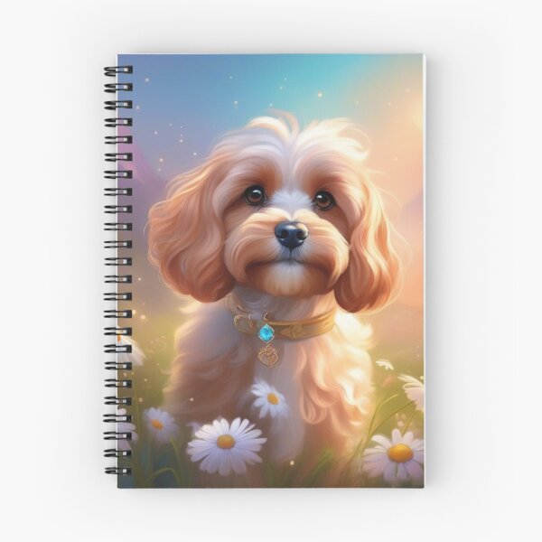 Item preview, Cavoodle with the daisies designed and sold by Zelda50.