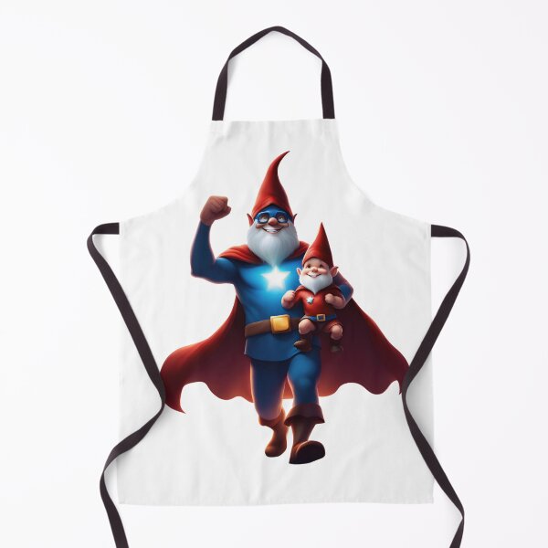 Item preview, A Father's Day Gnome as a superhero dad designed and sold by PrintCreations9.