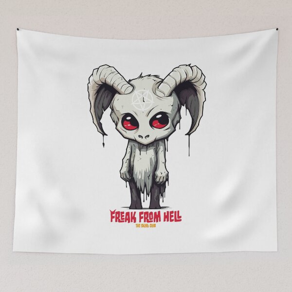 Item preview, CUTE BUT EVIL- Freak from Hell, Skull, Totenkopf, Freak designed and sold by HIGUMAX.