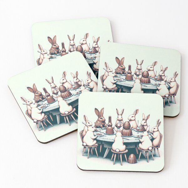 Item preview, "Chocolate Bunny Feast: A Stylish and Sweet Easter Celebration" designed and sold by zzz888.