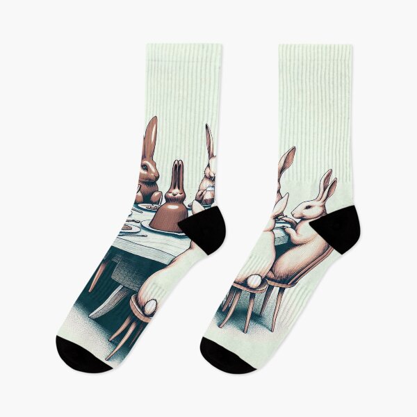 Item preview, "Chocolate Bunny Feast: A Stylish and Sweet Easter Celebration" designed and sold by zzz888.