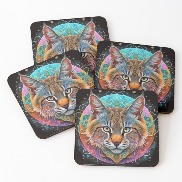 Item preview, Sweet and mystical bobcat designed and sold by HFWorld.