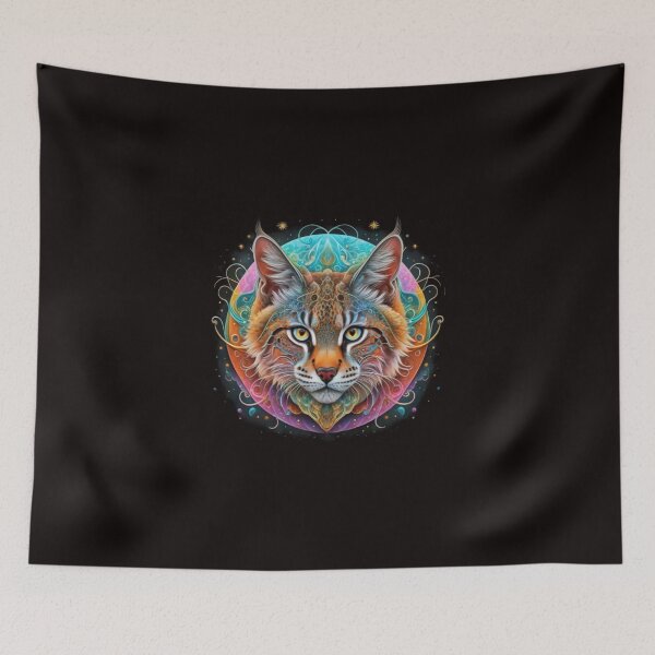 Item preview, Sweet and mystical bobcat designed and sold by HFWorld.