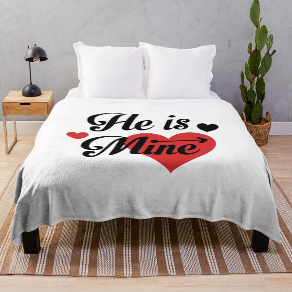 Item preview, He is Mine Valentine's Day designed and sold by Psycho-Crazy.