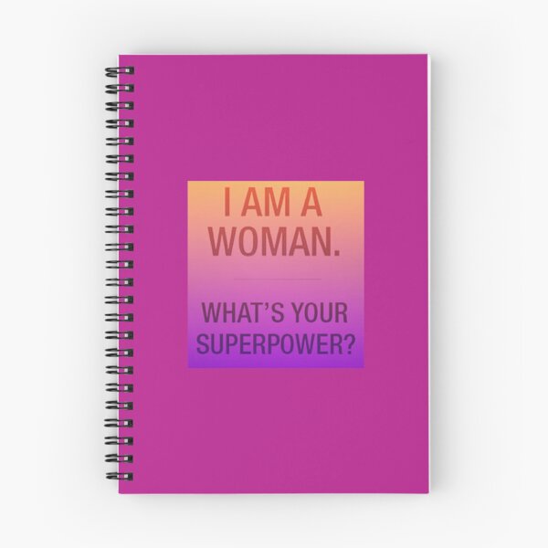 Item preview, I am a woman- What's your superpower? designed and sold by FemdomShop.