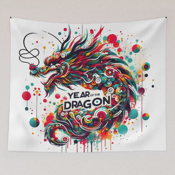 Item preview, Year of the Dragon, Dragon , fantasy  designed and sold by TrueArtVibes.