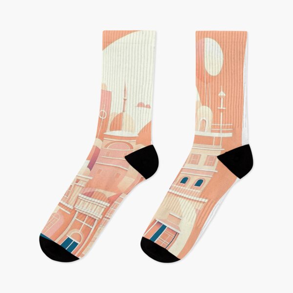 Item preview, Coral Cityscape designed and sold by KateBlakeO.