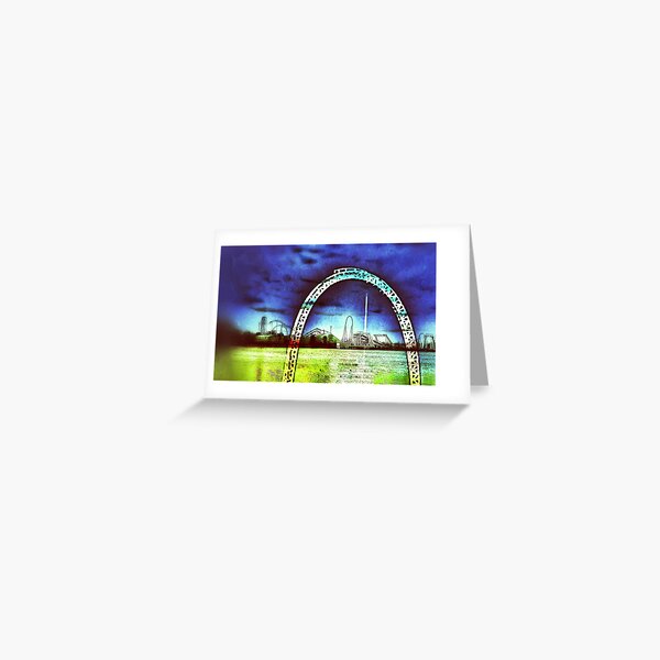 Item preview, Thorpe park landscape skyline designed and sold by CoastersPosters.