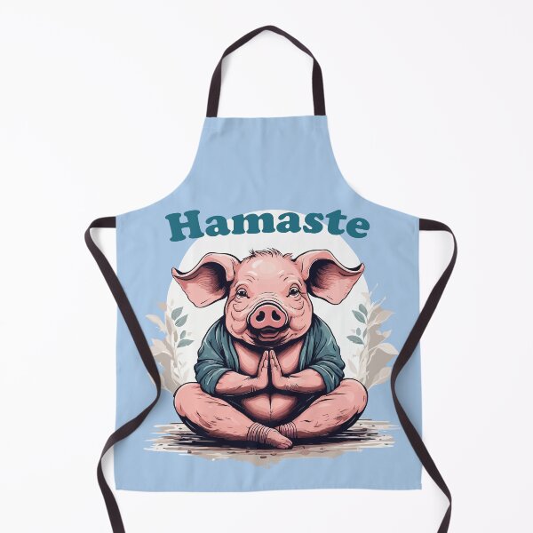Item preview, Pig Yoga. Namaste. Hamaste. National Pig Day Humor designed and sold by taiche.