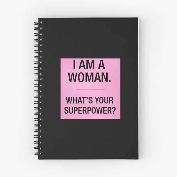 Item preview,  I am a woman- What's your superpower? designed and sold by FemdomShop.