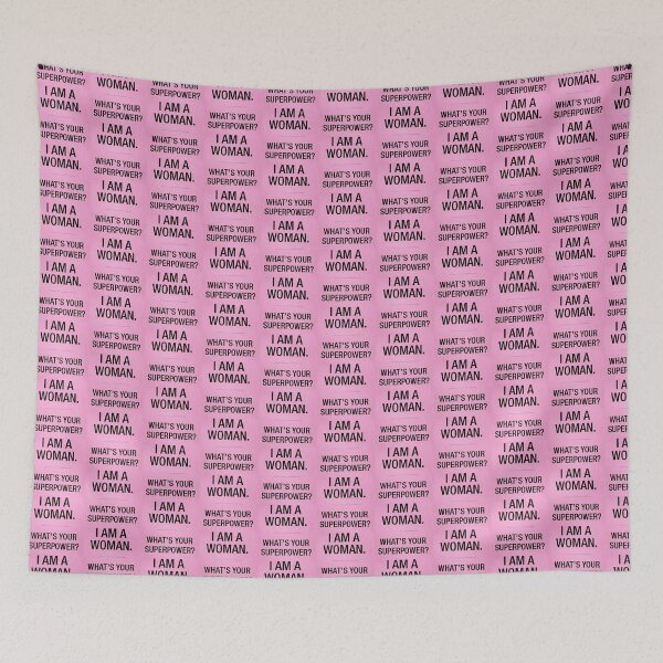 Item preview,  I am a woman- What's your superpower? designed and sold by FemdomShop.