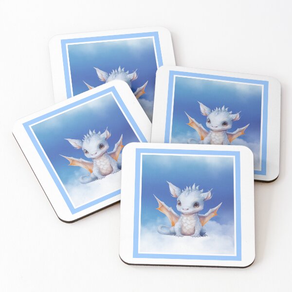 Item preview, Dragon Baby Blue in the Clouds designed and sold by Icefyre-Art.