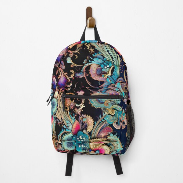 Item preview, Vibrant elegant colorful floral pattern designed and sold by UmagineArts.