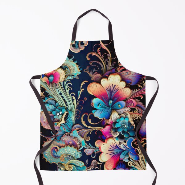 Item preview, Vibrant elegant colorful floral pattern designed and sold by UmagineArts.