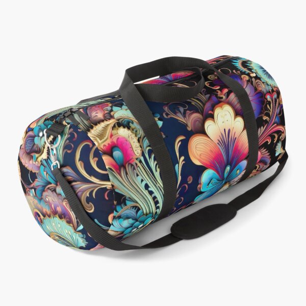 Item preview, Vibrant elegant colorful floral pattern designed and sold by UmagineArts.