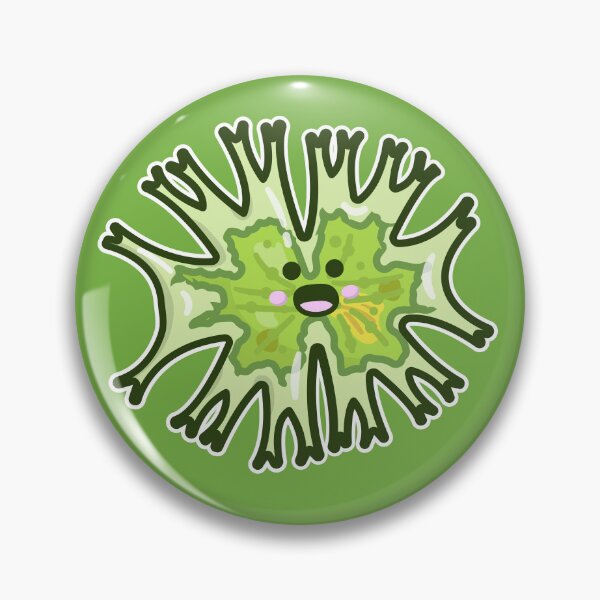 Item preview, Cute Micrasterias cartoon, Algae art, Plankton character, Gift for Aquatic Scientist designed and sold by thurakitdew.