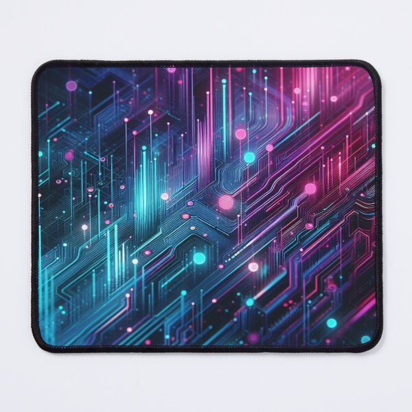 Item preview, Neon Glow Symphony: Illuminating Fabric Delight designed and sold by Rui Fernandes.