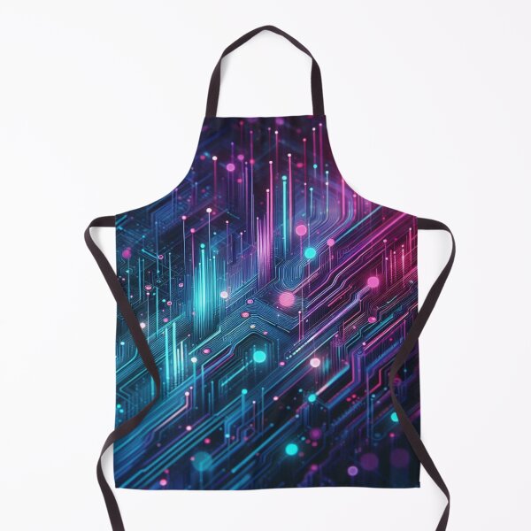 Item preview, Neon Glow Symphony: Illuminating Fabric Delight designed and sold by Rui Fernandes.