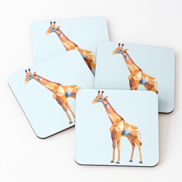 Item preview, Geometric giraffe designed and sold by Weirdanya.