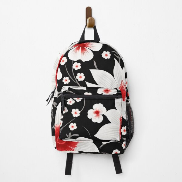 Item preview, White And Red Floral Digital Pattern designed and sold by Uday24.