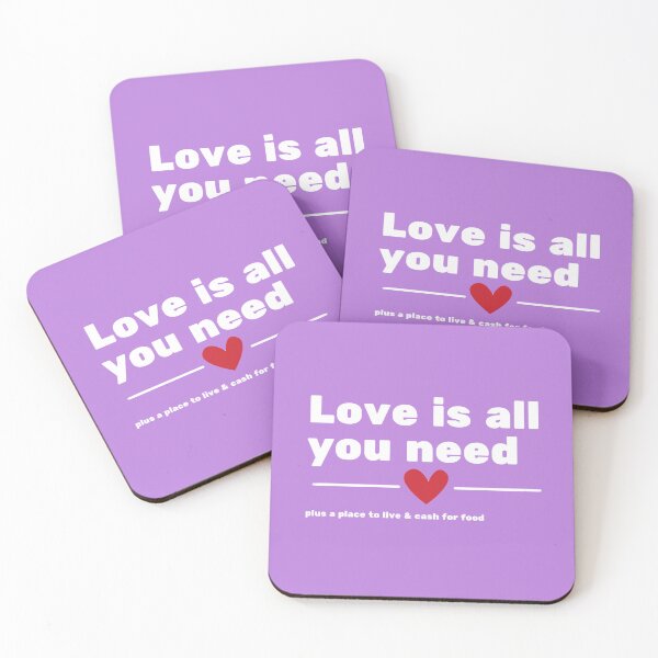 Item preview, Love is all you need and the rest designed and sold by boomtin99.