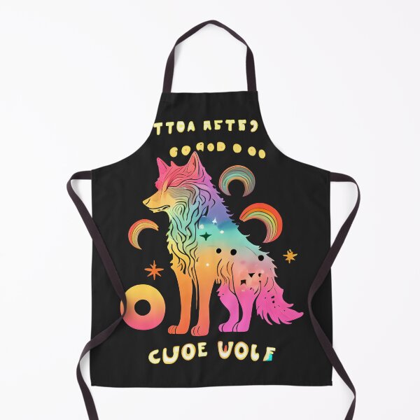 Item preview, Magical Rainbow Wolf designed and sold by Chubuter.