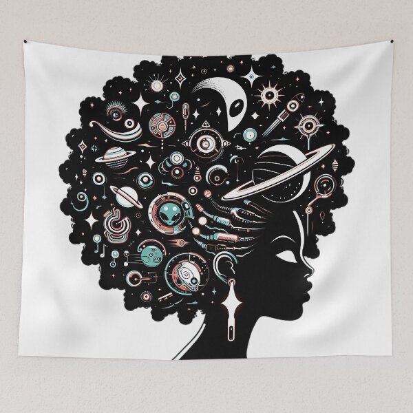 Item preview, Afro-futurism Black Artist designed and sold by KitonicTees.