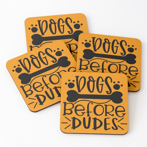 Item preview, Dogs Before Dudes designed and sold by MacMerch121.