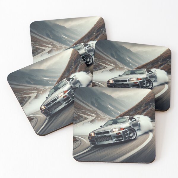 Item preview, Nissan GTR R32 in Mountain Roads, Drifting designed and sold by Lakii13.