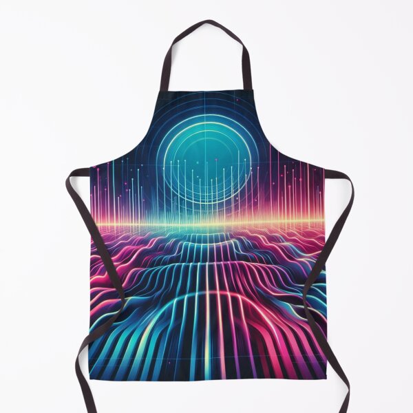 Item preview, Neon Glow Symphony: Illuminating Fabric Delight designed and sold by Rui Fernandes.
