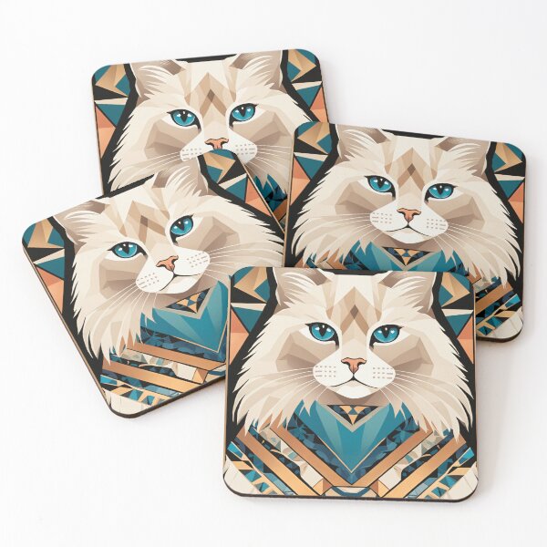 Item preview, Ragdoll - Art Deco designed and sold by FanStoreGadgets.
