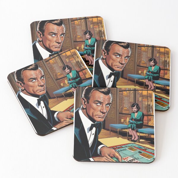 Item preview, James Bond's Retro Real Estate Rumble designed and sold by badjershop.