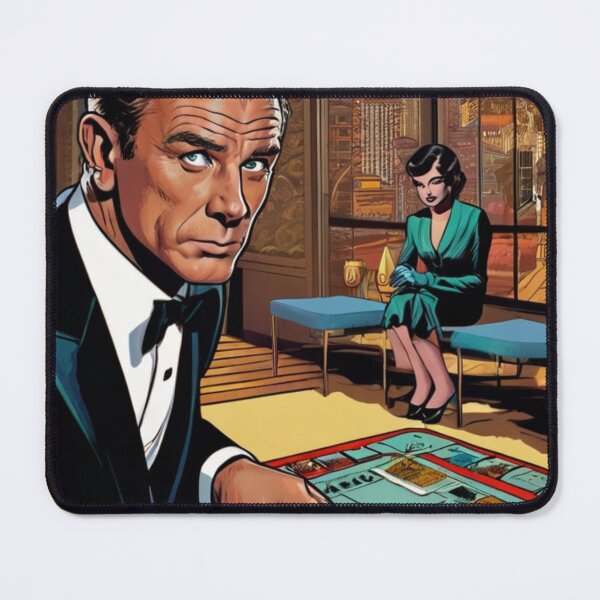 Item preview, James Bond's Retro Real Estate Rumble designed and sold by badjershop.