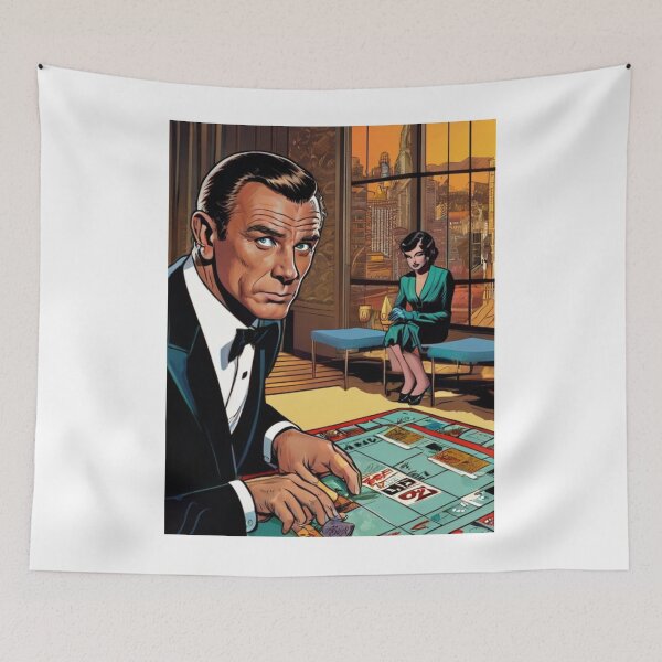 Item preview, James Bond's Retro Real Estate Rumble designed and sold by badjershop.