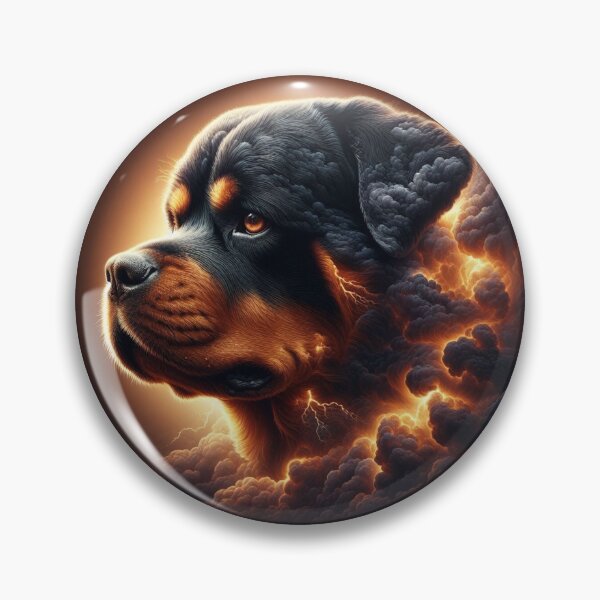 Item preview, Rottweiler Art Storm designed and sold by 123ks.