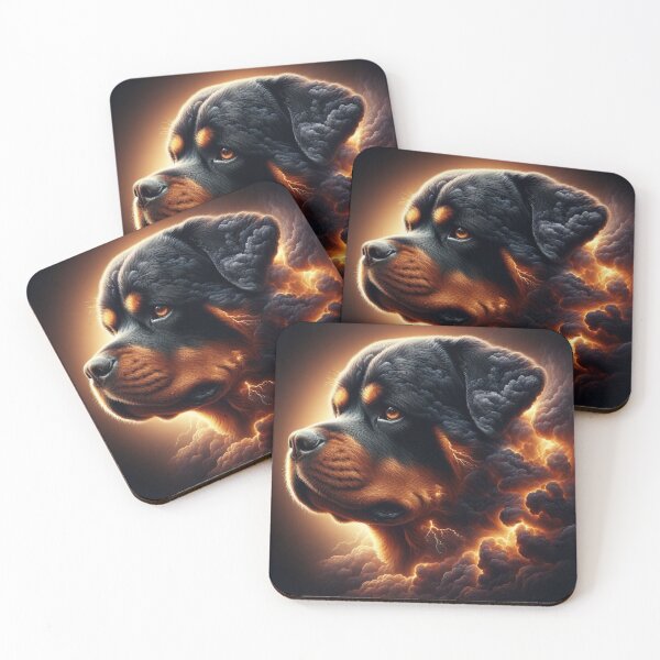 Item preview, Rottweiler Art Storm designed and sold by 123ks.