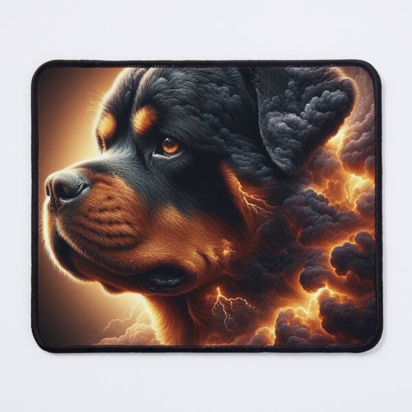 Item preview, Rottweiler Art Storm designed and sold by 123ks.